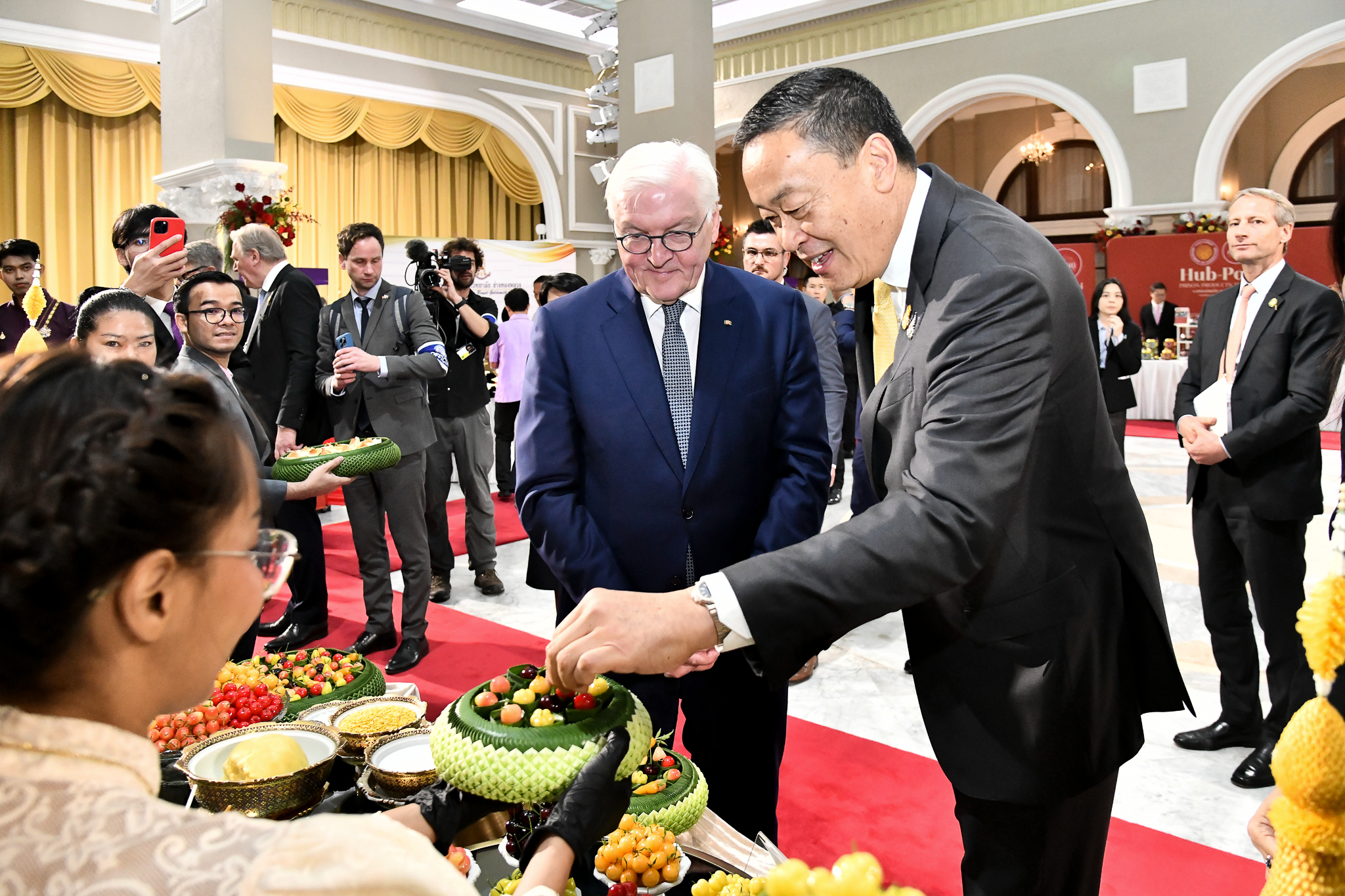 德總統訪泰 會晤賽塔談可持續發展合作